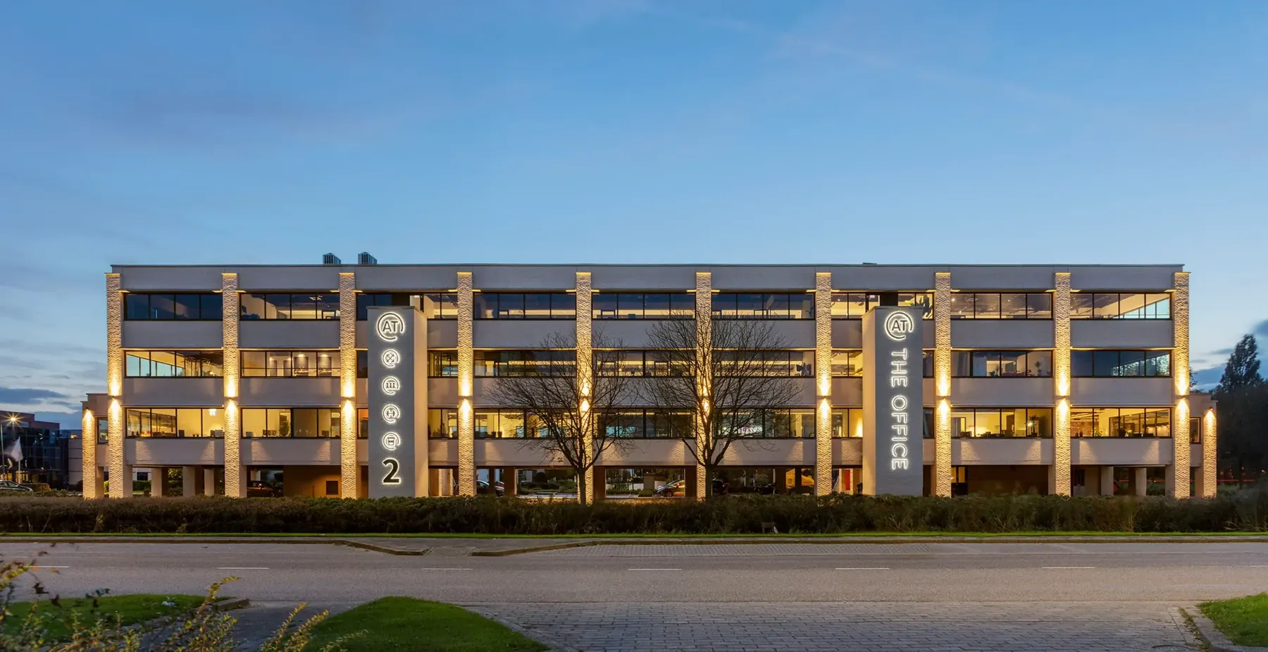 Het pand aan de Pelmolenlaan in Woerden waar Blacktang zit